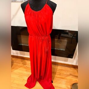 Women’s H&M red maxi dress.. size 12